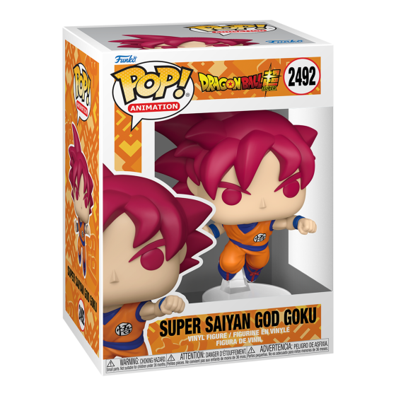 DragonBall Z - Super Saiyan God Goku Funko Pop! Vinyl Figure