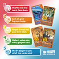 Deadliest Predators Top Trumps Card Game