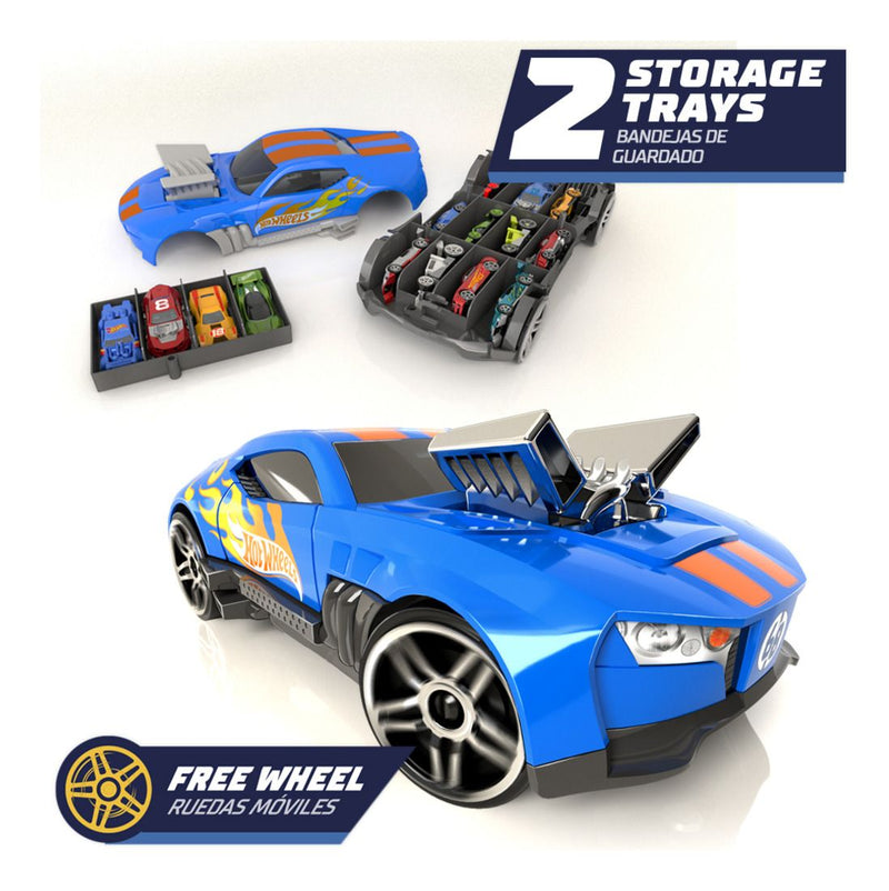 Hot Wheels 2 in 1 Race N Haul Storage Case - Image
