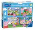 Room On The Broom Four In A Box (12, 16, 20, 24 Piece) Jigsaw Puzzle - Image