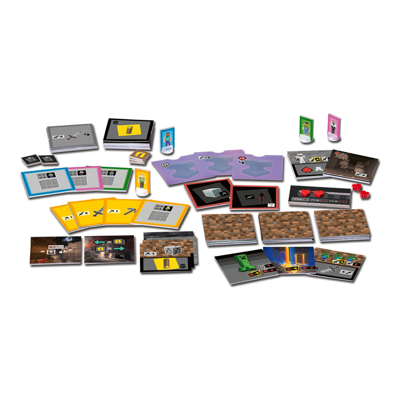 Minecraft Digging Down Card Game