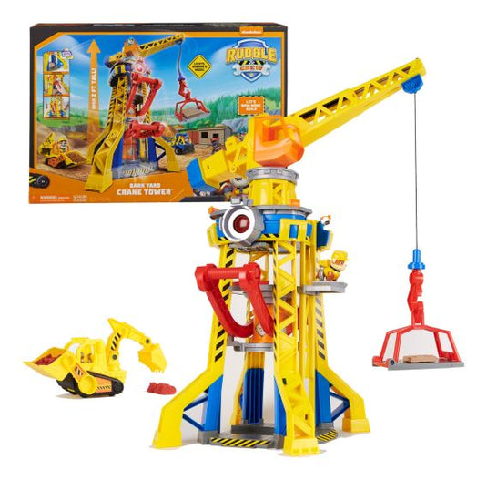 Rubble & Crew Barkyard Crane Tower collectible from Abgee