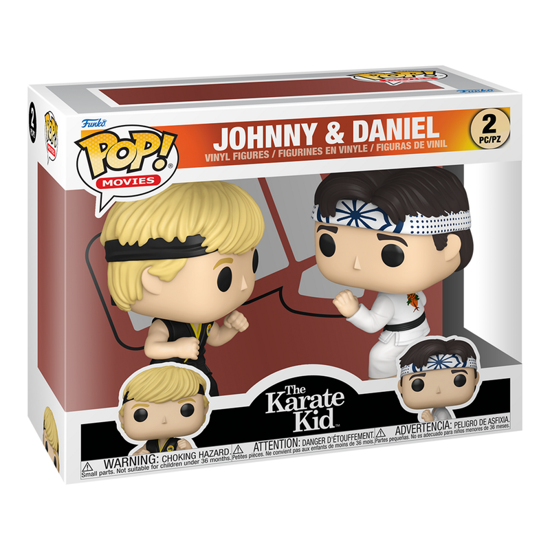 Pop! 2-Pack - Karate Kid - Johnny & Daniel