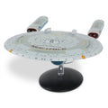 U.S.S. Enterprise NCC-1701-C XL EDITION Model Die Cast Ship (Eaglemoss / Star Trek), side angle