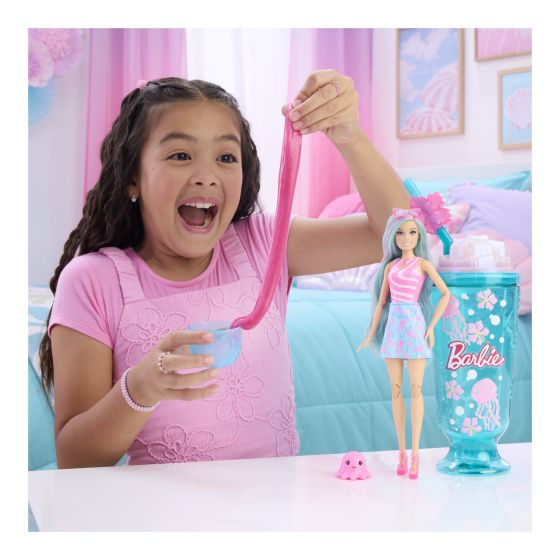Barbie Pop Reveal Doll: Sea Slushy (Blue)