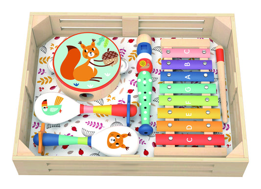 Musical Instrument Set Forest