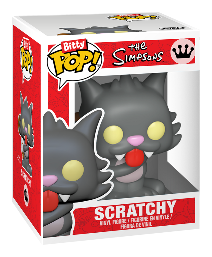 Bitty Pop! - The Simpsons - Scratchy 4 Pack - Image