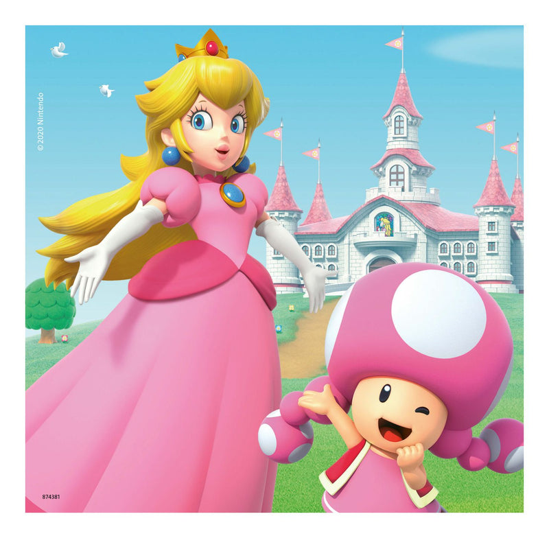 Super Mario 3x 49 Piece Jigsaw Puzzle - Image