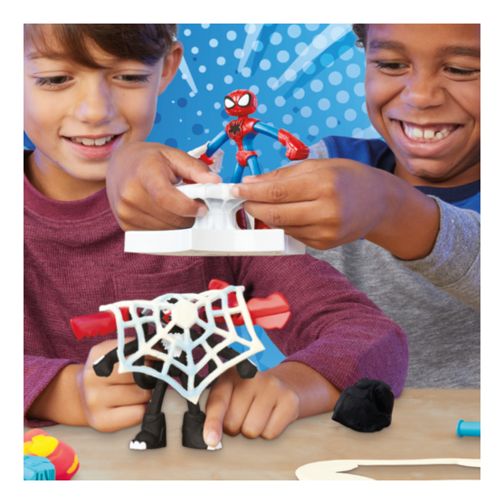 Play-Doh Spider-Man Launch and Slice Battle