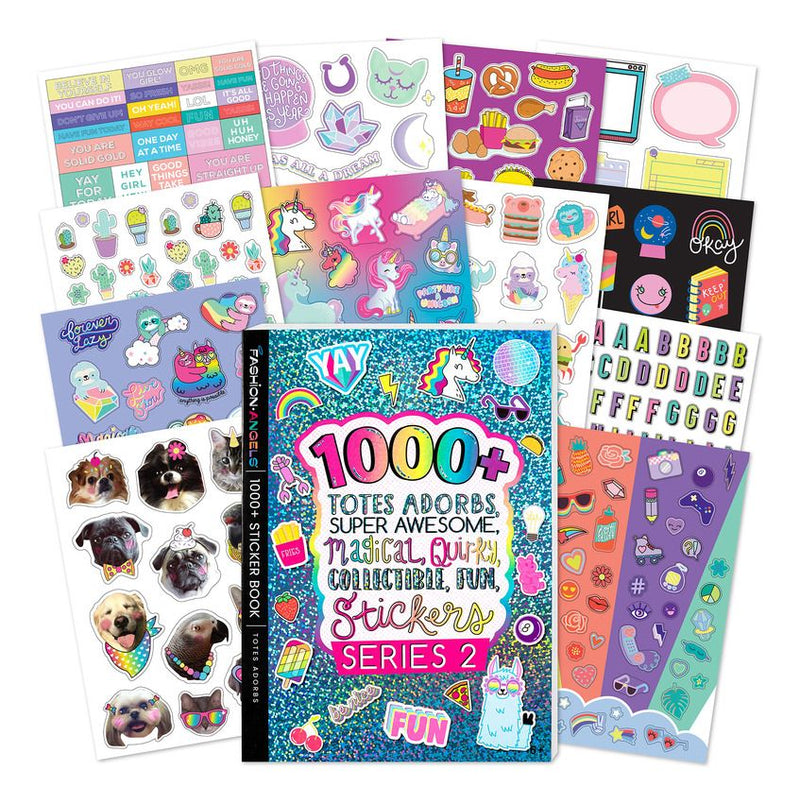 Fashion Angels 1000+ Totes Adorbs Stickers - Image