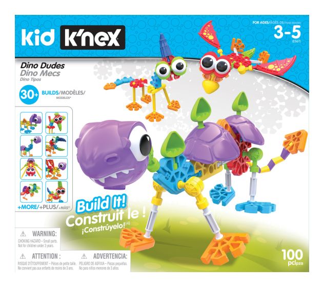 Kid K'nex Dino Dudes Set