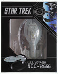 U.S.S. Voyager NCC-74656 (Intrepid-class) Model Diecast Ship (Eaglemoss / Star Trek), alternate view