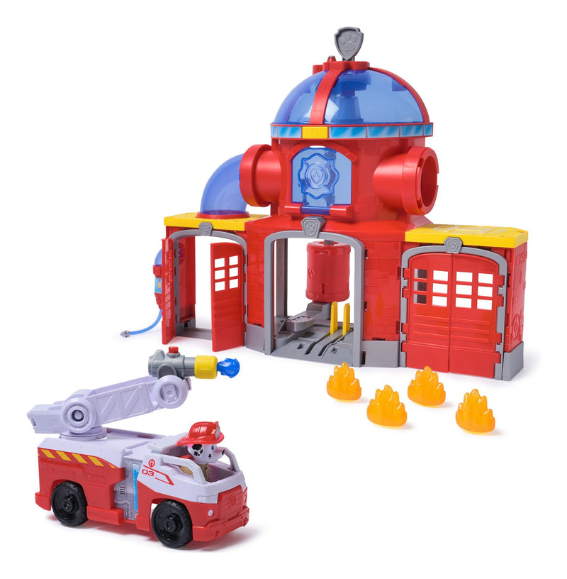 Paw Patrol - Fire Rescue Fire Station Playset - Image