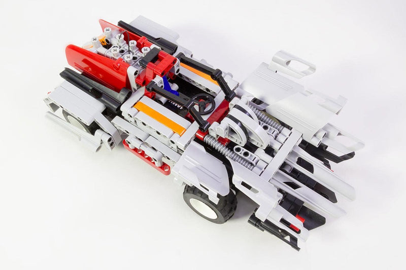Tekno Toys Active 85000016 Bricks 2 in 1 RC Sports Car Set – Grey - Image 3