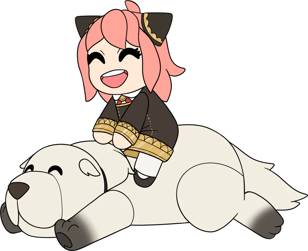 Youtooz Official Spy x Family Anya Riding Bond 12" Plush