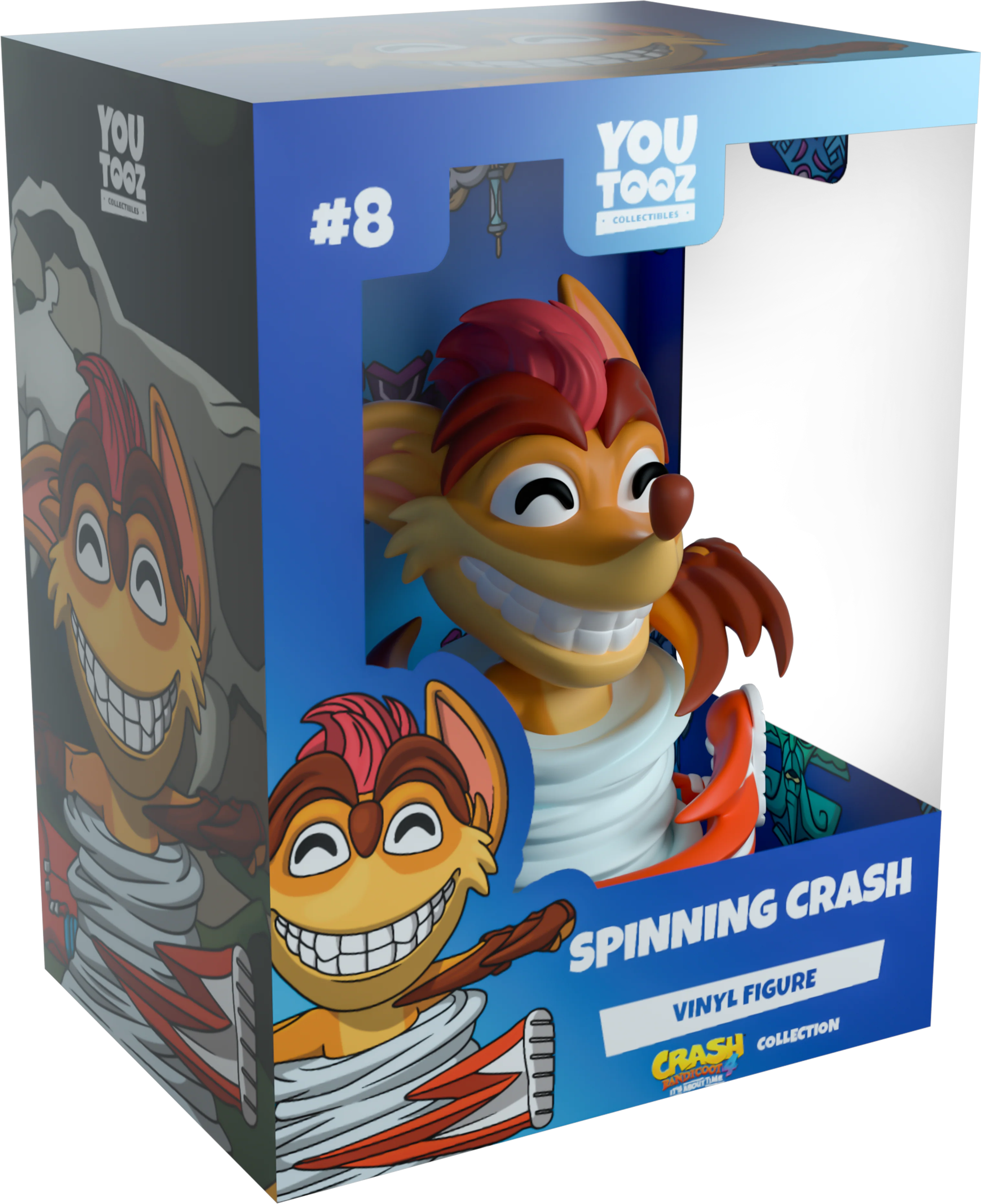 Youtooz Crash Bandicoot Spinning Crash Figure