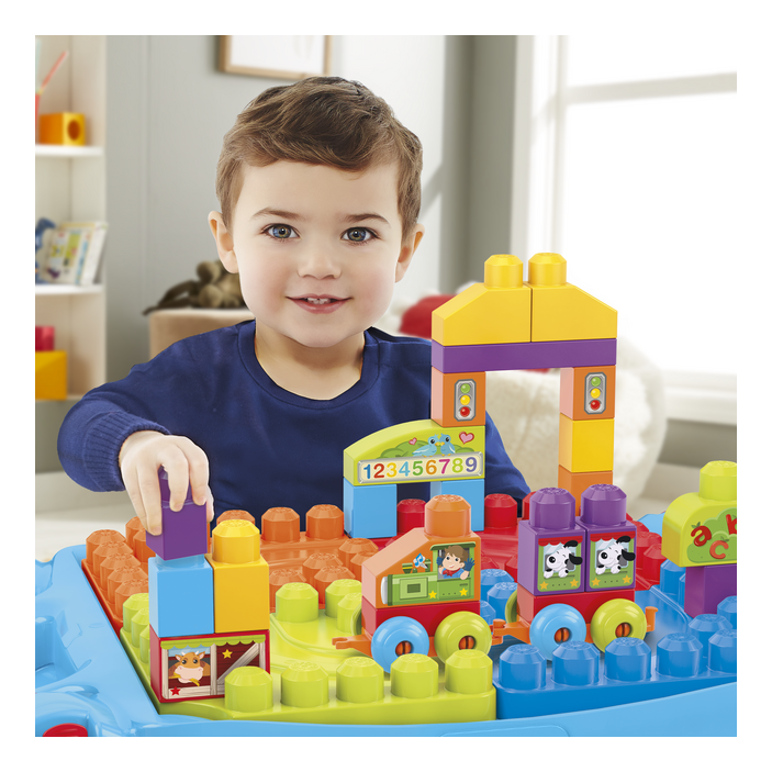 Mega Bloks Preschool Build 'n' Learn Table - Image