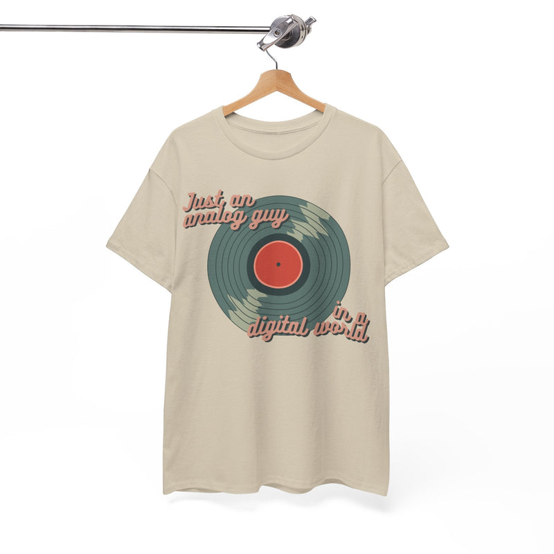 'Just an Analog Guy, In a Digital World' Men's T-Shirt, product detail