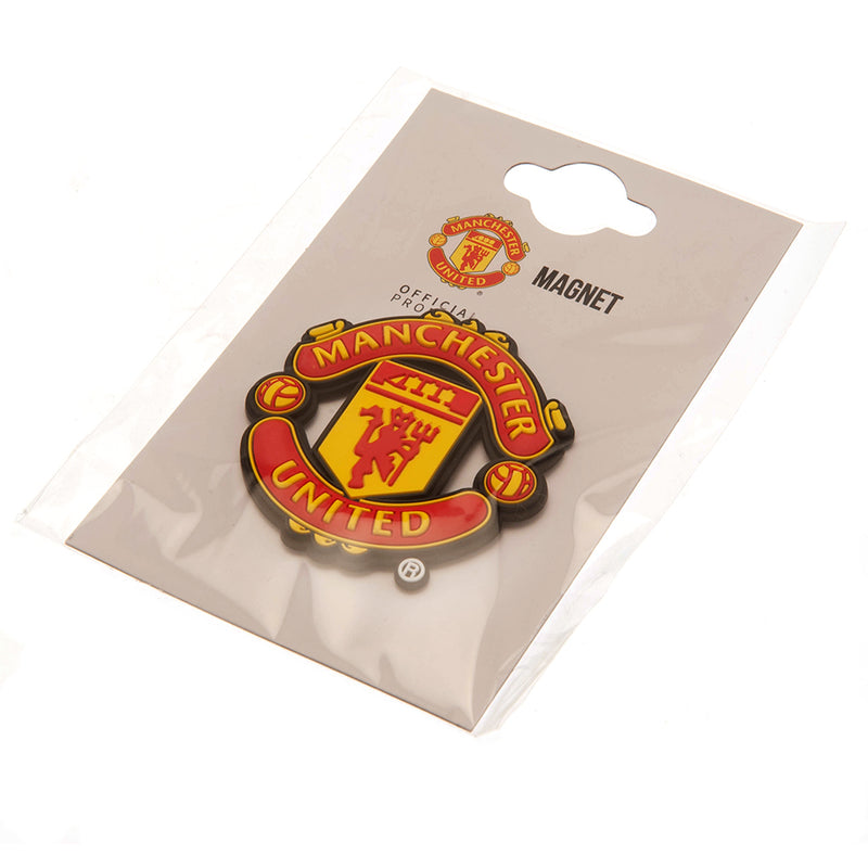 Manchester United FC 3D Fridge Magnet, side angle