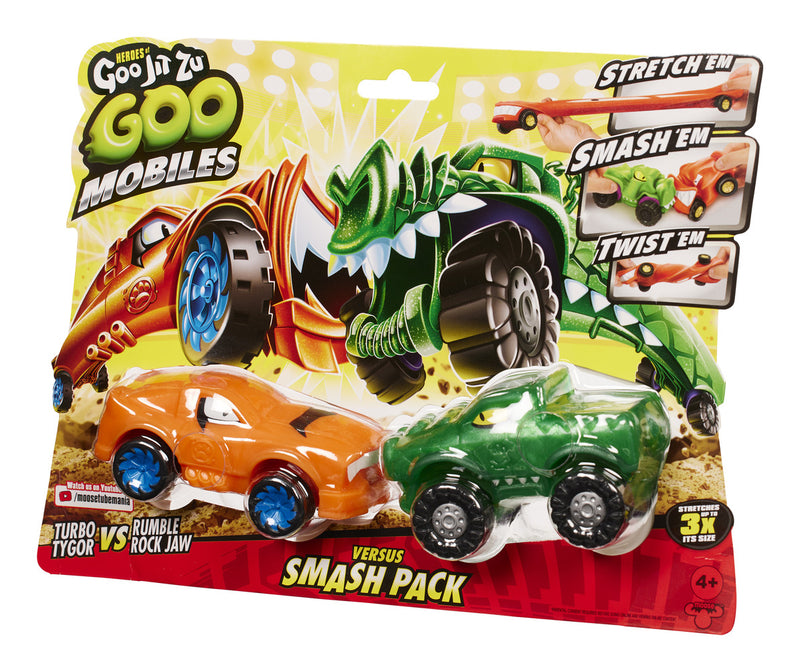 Heroes of Goo Jit Zu Goo Mobiles Smash Up Versus Pack (Case of 4)