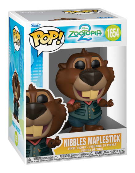 Pop! Vinyl Zootopia 2 Nibbles Maplestick