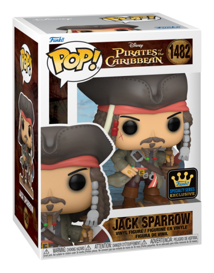 Pop! Vinyl Pirates Of The Caribbean Jack Sparrow (Opening)