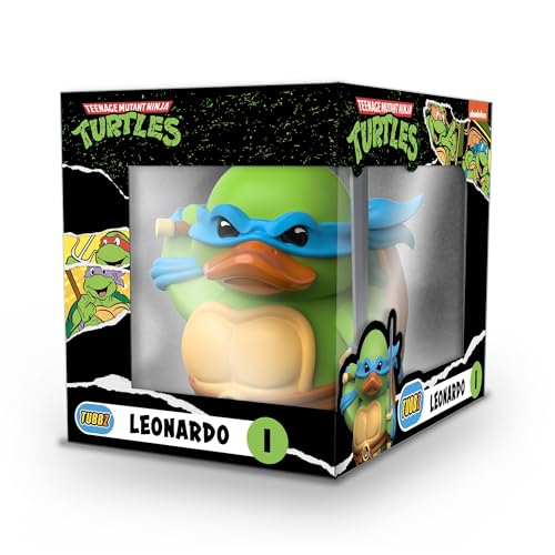 Teenage Mutant Ninja Turtles Leonardo Tubbz PVC Figure Boxed, close-up detail