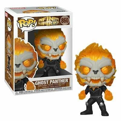Funko Ghost Panther Marvel Infinity Warps Funko POP! Vinyl F, rear view