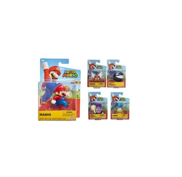 Super Mario 2.5" Articulated Figure (Picked At Random)