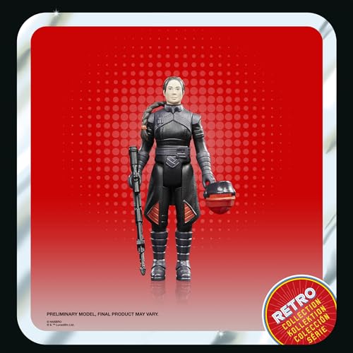 Hasbro Fennec Shand Star Wars The Book of Boba Fett Retro Co, packaging shot