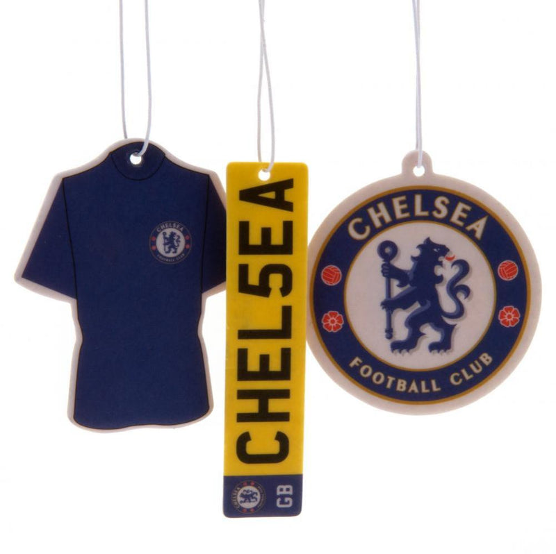 Chelsea FC Fan Bundle - Chelsea FC 3pk Air Freshener