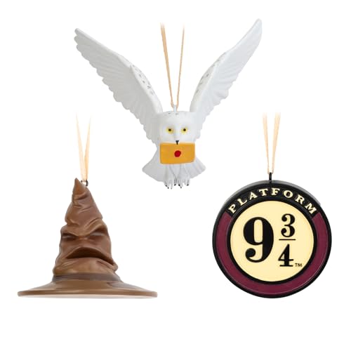 Harry Potter - Sorting Hat, Platform 9¾ and Hedwig Set of 3, alternate view
