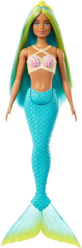 Barbie Mermaid Doll (Blue Tail & Green Hair) - Image 3