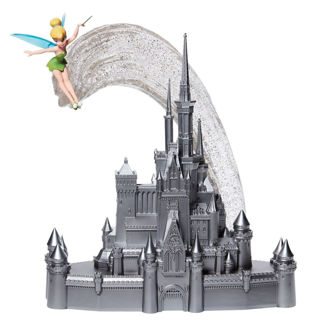 Official Grand Jester Studios 100 Years of Wonder Castle with Tinker Bell Figurine