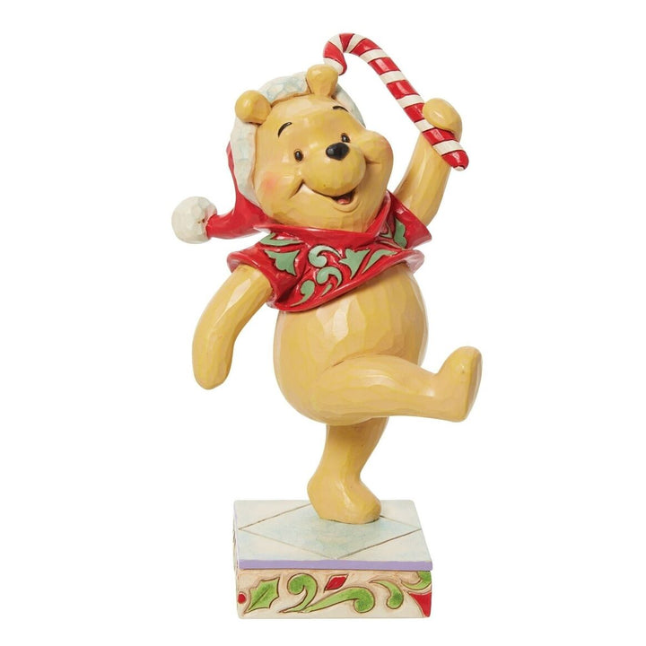 Official Disney Traditions Jim Shore Christmas Sweetie Holiday Winne The Pooh Figurine