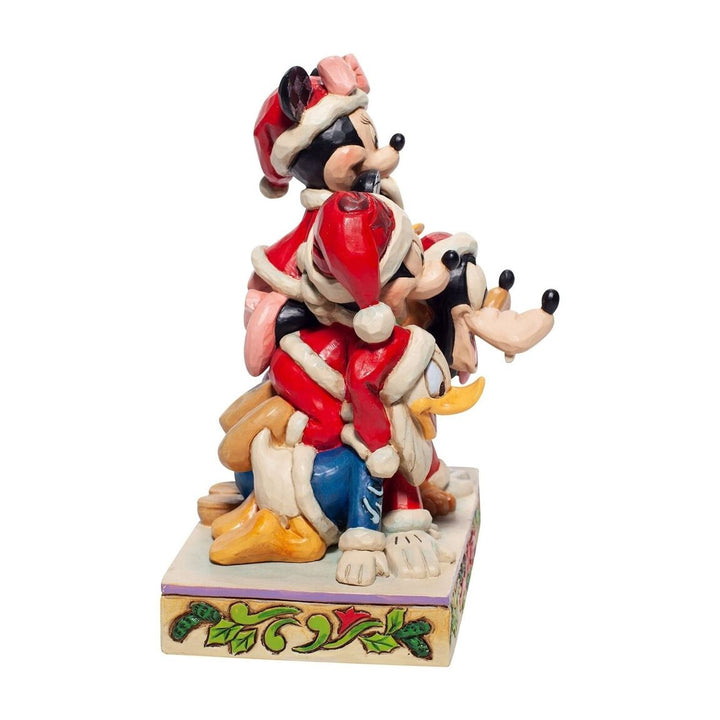 Official Disney Traditions Jim Shore Mickey & Friends Holiday Cheer