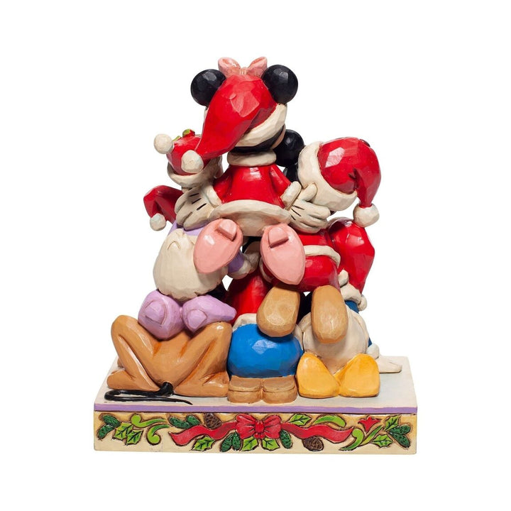 Official Disney Traditions Jim Shore Mickey & Friends Holiday Cheer