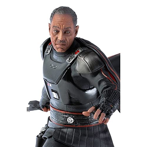 Iron Studios Moff Gideon Star Wars: The Mandalorian 1/10 Sca, close-up detail