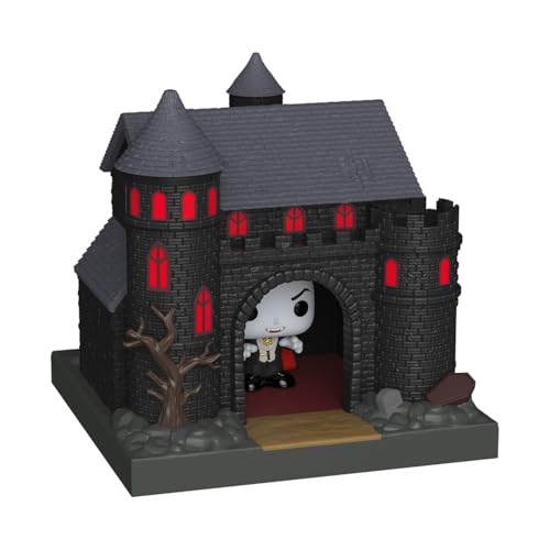 Funko Universal Monsters Bitty POP Towns Vinyl Figure Dracul, close-up detail