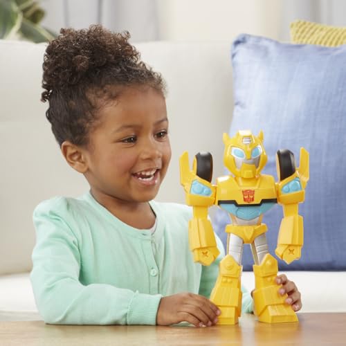 Transformers Rescue Bots Academy Mega Mighties Bumblebee 10" Action Figure