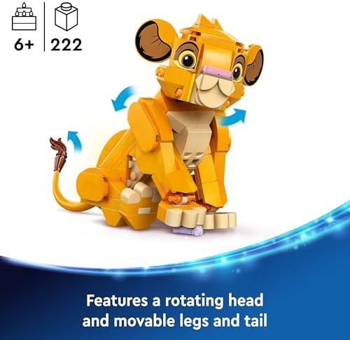 LEGO Disney 43243 Simba the Lion King Cub
