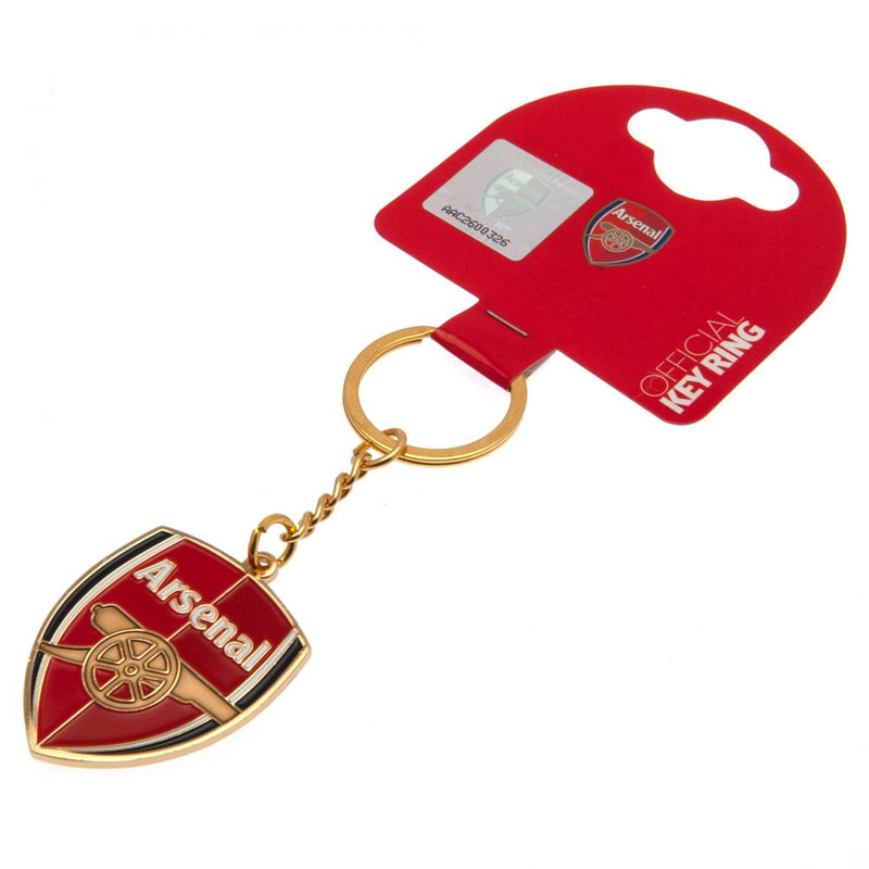 Arsenal FC Crest Keyring, alternate view