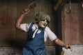 Texas Chainsaw Massacre Leatherface (Old Lady Mask) 8" Clothed Action Figure close up detail