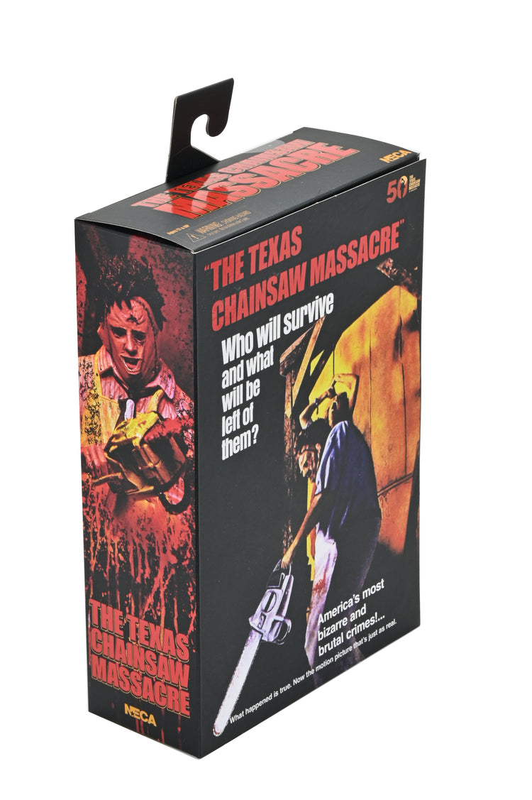 Texas Chainsaw Massacre: Leatherface 50th Anniversary Ultimate 7" Scale Action Figure