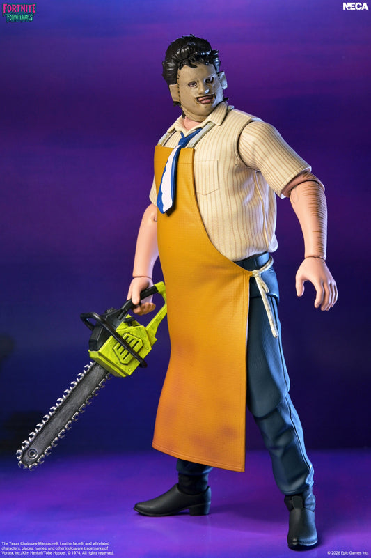 Fortnitemares Leatherface figure front view