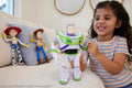 Disney Pixar Toy Story Buzz Lightyear Action Figure, close-up detail