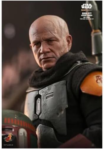 Hot Toys Star Wars The Mandalorian Boba Fett (Repaint Armor) & Throne Sixth Scale 1/6 Set
