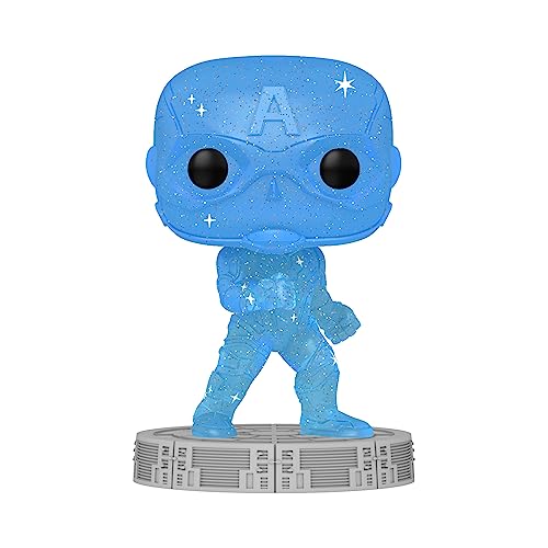 Captain America Funko Pop Artist Series blue