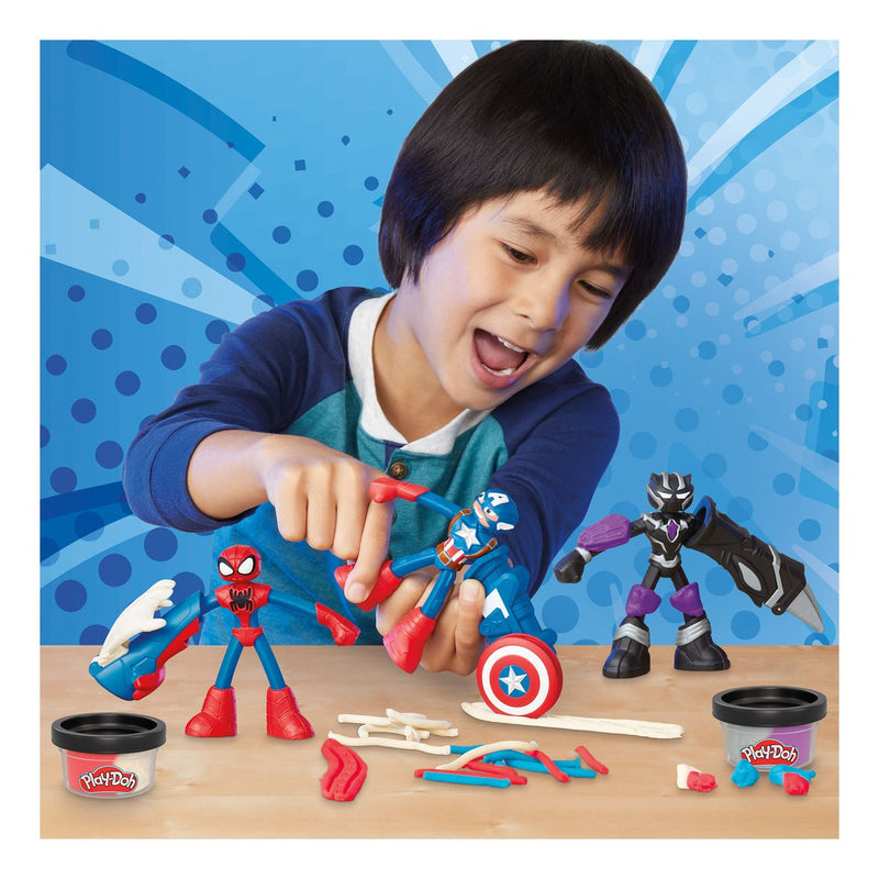 Play-Doh Hero Adventure Set, rear view