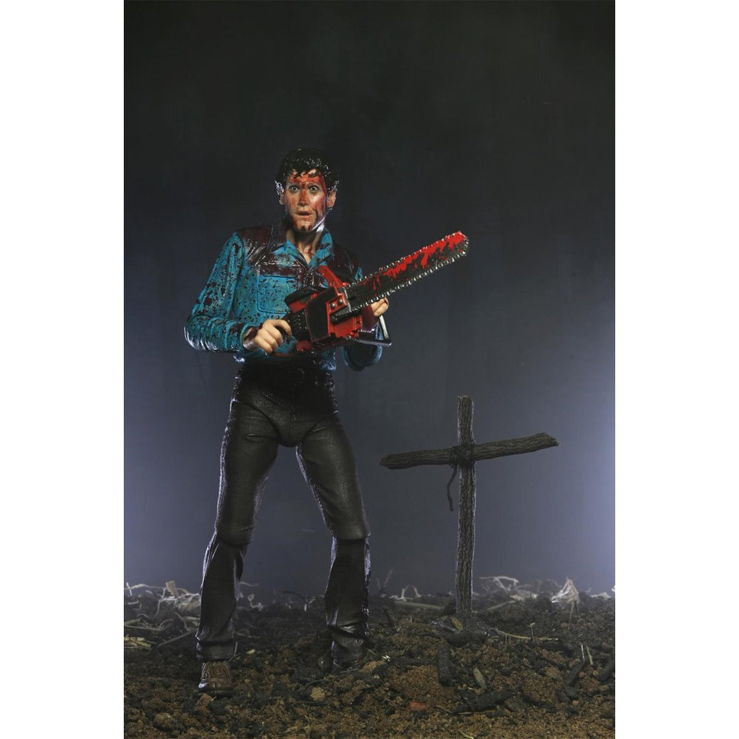 Evil Dead: Bloody Ash and CHeryl Williams Ultimate 7" 2-Piece Scale Action Figures